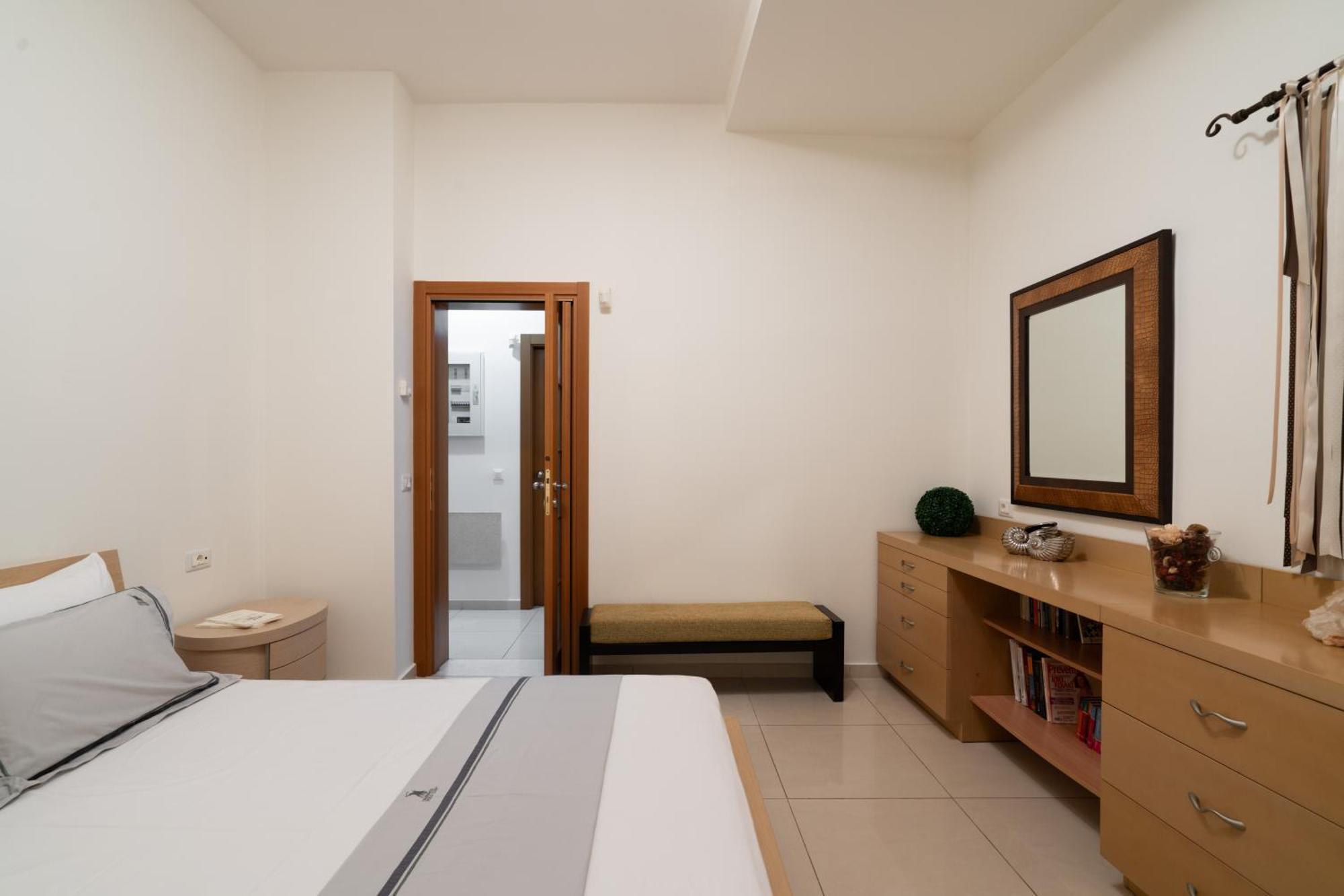 Central Seaview Heven Apartment In Fira  Exterior foto