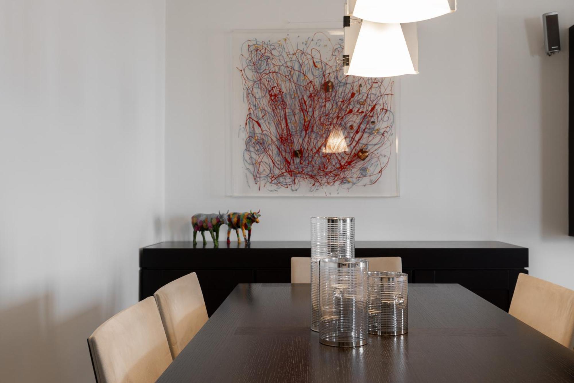 Central Seaview Heven Apartment In Fira  Exterior foto